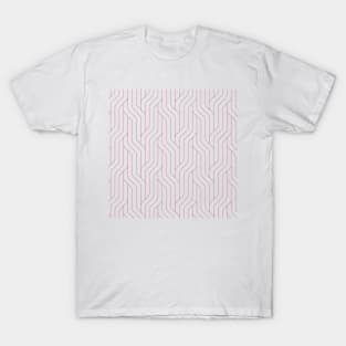 Line pattern T-Shirt